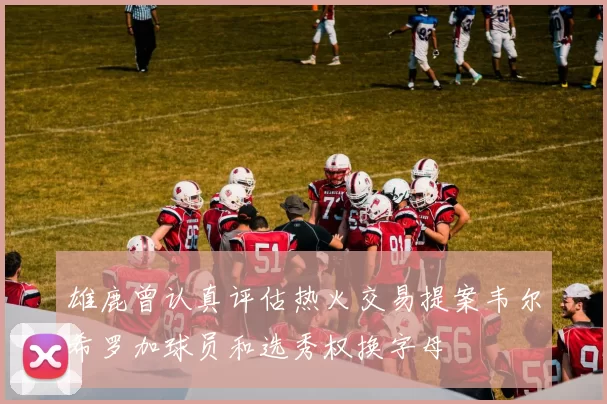 雄鹿曾认真评估热火交易提案韦尔希罗加球员和选秀权换字母
